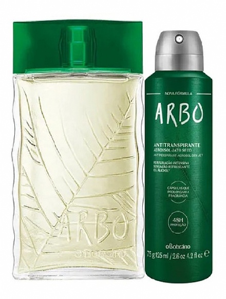 Kit perfume Arbo e Desodorante Antitranspirante Aerossol Arbo
