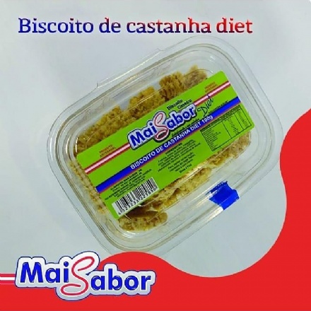 Biscoito de castanha diet 100g