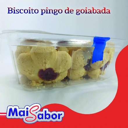 Biscoito pingo de goiabada 90g