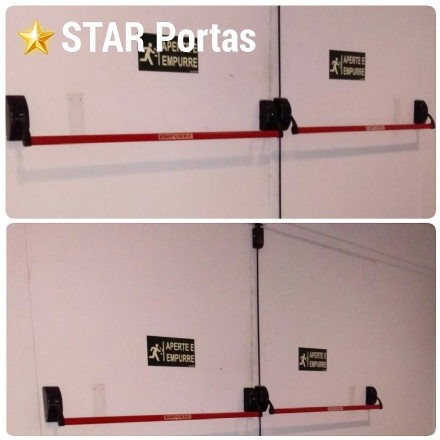 Barra Antipânico PUSH Dupla